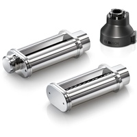 Bosch MUZS6PP, PastaPassion Set, 2 Pasta-Aufsätze, Tagliatelle-Nudelwalze, Lasagne-Nudelwalze, Adapter,