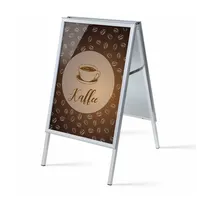 Showdown Displays Showdown Kundenstopper A1 Set ZPA1G32MEI182 Kaffee deutsch