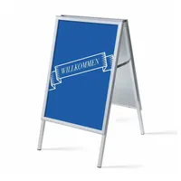 Showdown Displays Showdown Kundenstopper A1 Set ZPA1G32MEI298 Willkommen bl