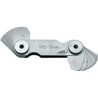 Helios Preisser Radienschablone 17 Blatt 1,0-7,0 mm