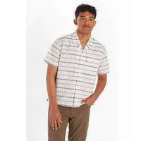 Marmot Muir Camp Novelty Kurzarmhemd - Blue Bonnet Marco