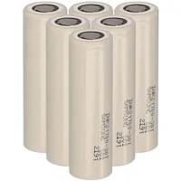 Samsung 6x Samsung INR21700-30T 3,6V 3000mAh 35A Li-Ion-Akku