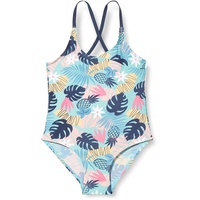 Playshoes UV-Schutz Badeanzug Mädchen Schwimmanzug Badebekleidung, Tropisch, 158/164