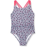 Playshoes UV-Schutz Badeanzug Mädchen Schwimmanzug Badebekleidung, grau 110/116