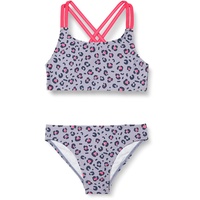 Playshoes Uv-schutz Bikini Leo-Print in Grau 158/164