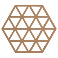 ZONE Denmark Triangles Untersetzer, für heißes Geschirr terrakotta