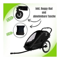 Hamax Breeze One - Kinderanhänger - Black