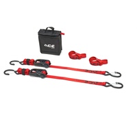 ACEBIKES Ratchet Pro 2-Pack Motorrad-Sicherung Spanngurte