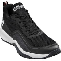 Wilson Rush Pro Lite Tennis Shoe, Black/Ebony/White, 43 1/3