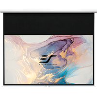 Elite Screens Manual HT Premium Rollo 16:9 Leinwand, Weiss