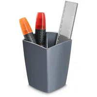 CEP Stiftehalter Mineral grau Polystyrol 2 Fächer 7,4 x