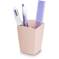 CEP Stiftehalter Mineral rosa Polystyrol 2 Fächer 7,4 x