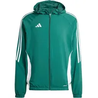 Adidas Tiro24 Windbreaker - Team Dark green/white XS
