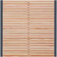 Endorphin Endorphin, Rhombus-Sichtschutzzaun Lärche 1x Elemente [180x180cm] - 2x