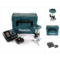 Makita DRT 50 RF1J Akku Multifunktionsfräse brushless 18V +