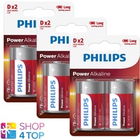 Philips Power LR20 Mono (D)-Batterie Alkali-Mangan 1.5 V 2