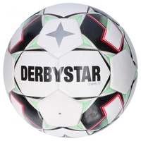 Derbystar Tempo TT Trainingsfußball weiß/grün/schwarz 5