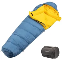Skandika Schlafsack Gjora | Mumienschlafsack für Erwachsene, 3-4 Jahreszeiten,