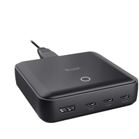 Trust Maxo USB 3-USB-C Schnellladegerät 100W Schwarz