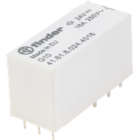 Finder 41.61.6.024.4016 Printrelais 24 V/DC 16A 1 Wechsler 1St.