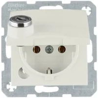 Berker Schuko Steckdose m SLK KD SLß S.1/B.x weiß