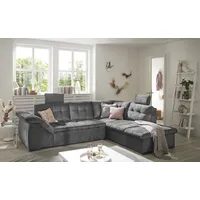 Ed exciting design Ecksofa »Estrella L-Form«, mit Bettfunktion, Bettkasten,