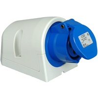 PCE CEE-Dose 16A 230V blau (113-6)