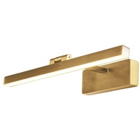 Licht-Erlebnisse Bilderlampe Metall Aluminium LED B: 39 cm in