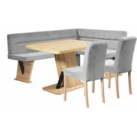 Home Affaire »Laros Sitzgruppe, Eckbank, Stühle, Tisch«, (Set, 4tlg