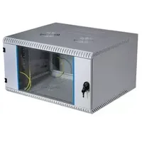 EFB-Elektronik EFB 19” Wandgehäuse 12HE, schwenkend, 2-teilig, RAL7035, Tiefe