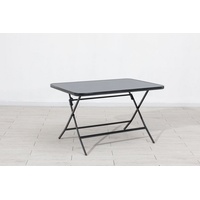 Gardissimo GARDA Gartentisch Klapptisch 120x80cm klappbar anthrazit