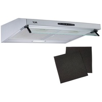 Yuna Mila KUBH 60205 Edelstahl 60 cm, inklusive Kohlefilter,