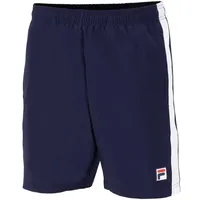 Fila Tennishose Jakob Short (4-Wege Stretch) kurz navyblau/white Herren