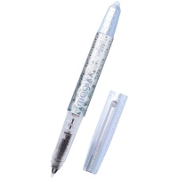 Online Schreibgeräte ONLINE® MagiXX Tintenroller weiß/silber 0,7 mm, Schreibfarbe: