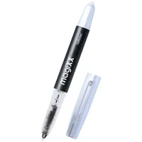 Online USV-Systeme ONLINE® MagiXX Tintenroller schwarz/silber 0,7 mm, Schreibfarbe:
