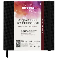 Rhodia Touch, Watercolor Book, mit satinierter Körnung aus 100%