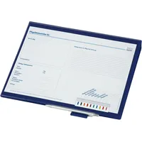 BOI Click-Plus Ambulant Patienten-Dokumentationsmappe 2-Ringe blau 3,5 cm DIN