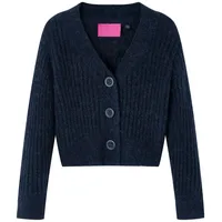 VidaXL Kinder-Strickjacke Marineblau 140