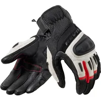 RevIt! Revit Dirt 4 Handschuhe - Schwarz/Hellgrau/Rot / S