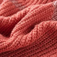 VidaXL Kinderpullover Gestrickt Mittelrosa 104