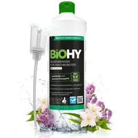 BIOHY Bodenreiniger für alle Wischroboter mit Frühlingsduft (1l Flasche)