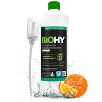 BIOHY Bodenreiniger für Wischroboter mit Orangenduft Bio Reiniger, Bodenwischpflege,