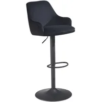 FineBuy Barhocker FB60340 Samt 45 x 106 x 45