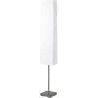 Lightbox Stehlampe, 145 cm Höhe, E14, max. 40W, Metall/Papier,