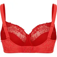 Ulla Bügel-BH Jasmin in Mohnrot | Gr.: 85K
