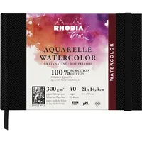 Rhodia Touch Watercolor Book, mit satinierter Körnung aus 100%