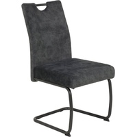 Hela LAURINA schwarz (vintage anthrazit, grau), B:50cm H:97cm T:63cm,