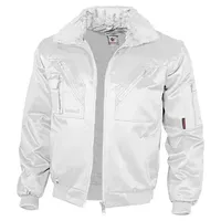 Qualitex HIGH QUALITY WORKWEAR Pilotenjacke 4in1 einfarbig, weiß Damen: