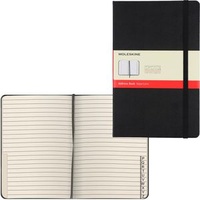Moleskine Adressbuch Large A5 liniert mit Register Hardcover schwarz