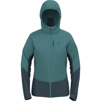 Odlo Damen Funktionsjacke Ascent Hybrid arctic - dark slate,